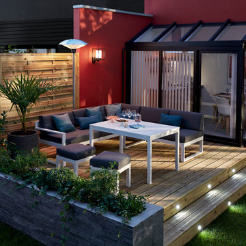 Une terrasse illuminée pour prolonger les soirées