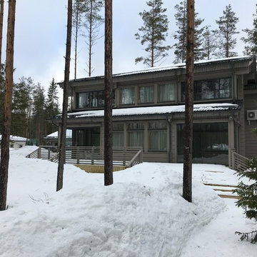 Финское остекление дома HONKA