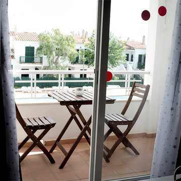 Decoración apartamento en Cala en  Blanes - Menorca