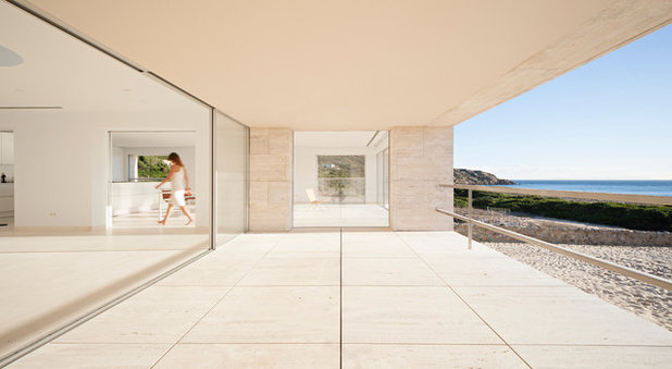 Contemporain Terrasse en Bois by Alberto Campo Baeza