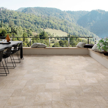 Stoorm - the reproduction of a quartzite, with both indoor and outdoor finishes