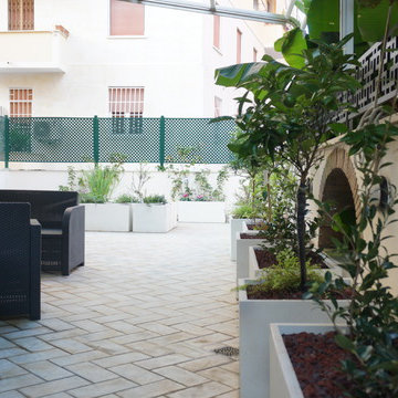 Un terrazzo giardino a Roma