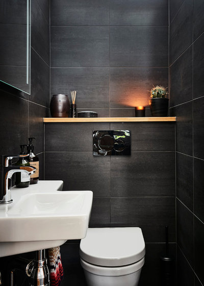 Modern Toalett by A3 Byggprojekt AB