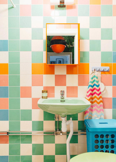 Eclectic Cloakroom by Nooks