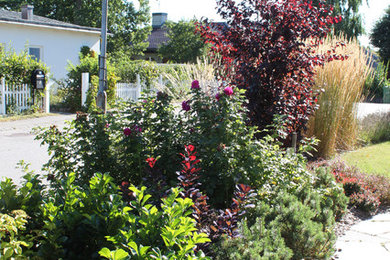Inspiration för en skandinavisk trädgård
