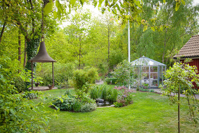 Exempel på en nordisk trädgård