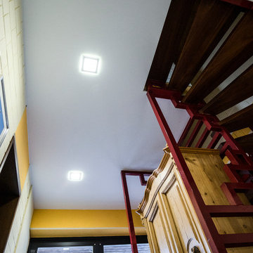 Deckengestaltung im Treppenhaus mit CLIPSO®