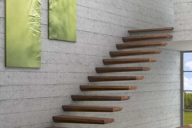 Photo of a contemporary staircase in Cologne.