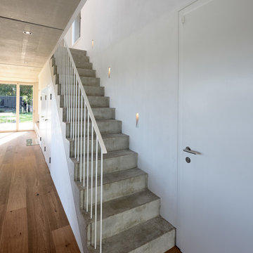 Minimalistisches Ferienhauses in Anlehnung an ein traditionelles Drempelhaus