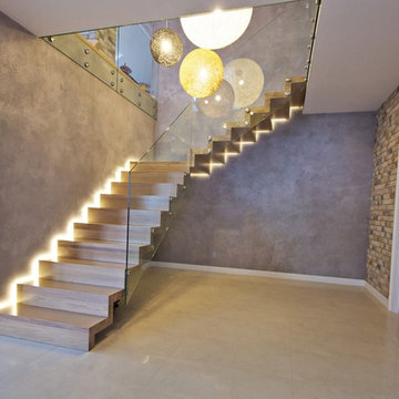 moderne stufen, holzstufen, stylische treppe, individuelle treppe, moderne trepp