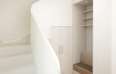 Doppelt praktisch: Eine neue Treppe mit viel Stauraum