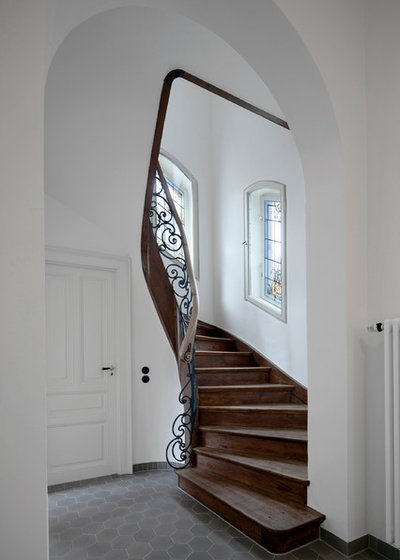 Klassisch Treppen Sanierung Villa Schröppel Bamberg, GKT Architekten