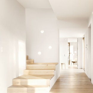 Mittelgroße Skandinavische Treppe in München