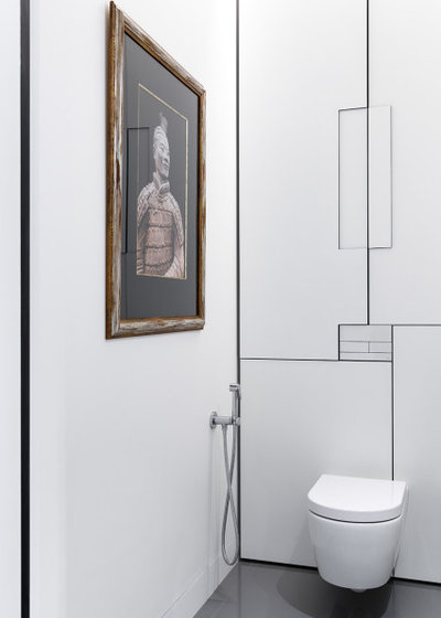 Современный Туалет by designinteriors_jg