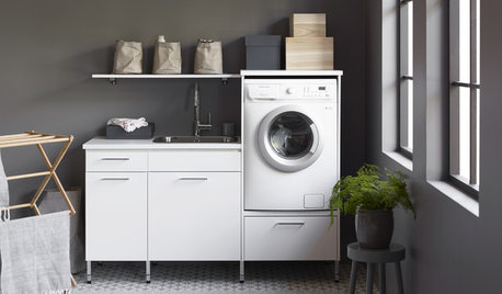11 einfache Einrichtungsideen, die das Wäschewaschen versüßen