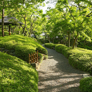 Исторический сад Happoen Garden, Tokyo, Japan