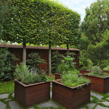 Коттеджный сад в Барвихе (дизайн и исполнение компании "Imperial Garden")