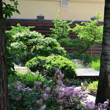 Сад с японским характером в КП Ландшафт