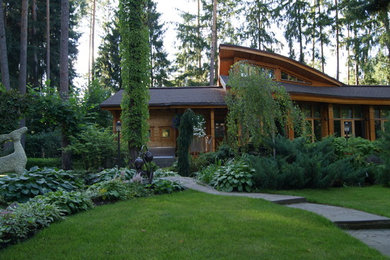 Источник вдохновения для домашнего уюта: летний участок и сад в классическом стиле