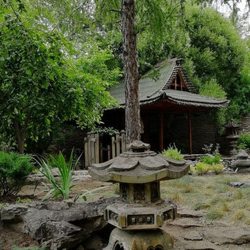 Стилизованный японский сад