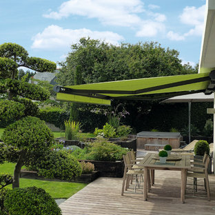 Inspiration for a scandinavian patio remodel in Other