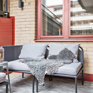 Immagine di un patio o portico scandinavo