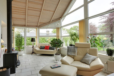 Design ideas for a retro conservatory in Esbjerg.