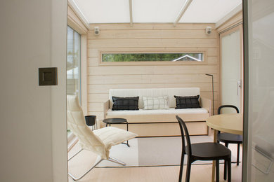 Photo of a scandinavian conservatory in Stockholm.