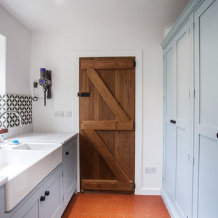 A beautiful Kent oast house renovation: utility room