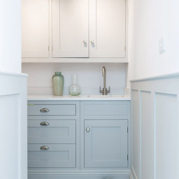 An Open-plan Contemporary Country Kitchen By Burlanes
