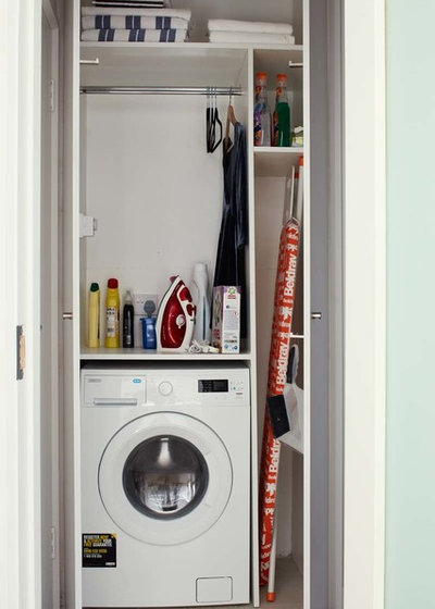 Contemporary Laundry Room by houseology
