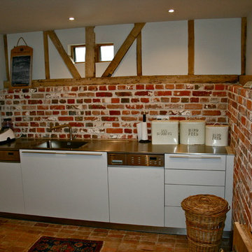 Barn conversion kitchen