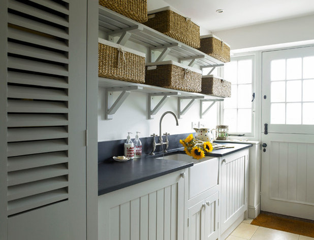 Country Utility Room by Stephanie Dunning Interior Design