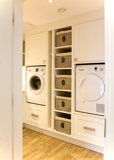 Traditional Utility Room by OnePlan