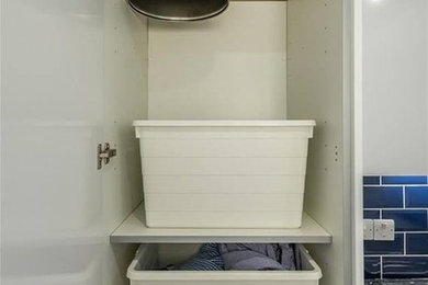 This is an example of a victorian utility room in London.