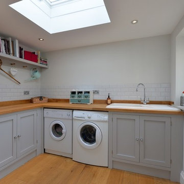 New utility room with roof dome