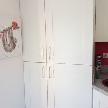 Utility - Floor to Ceiling Cupboard | Integrate fridge freezer