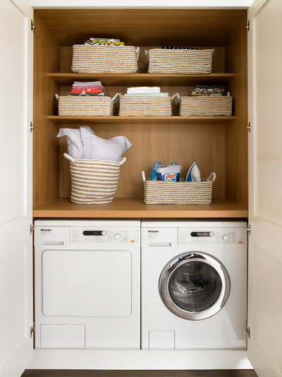 Traditional Utility Room by Brayer Design
