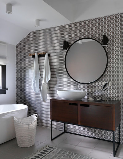 Contemporain Salle de Bain by propertylab+art