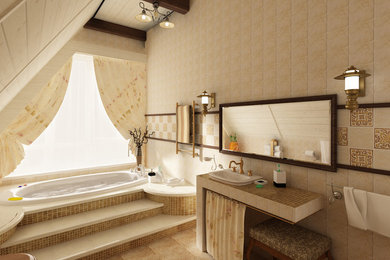 Badezimmer in Moskau