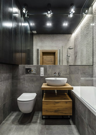 Лофт Ванная комната by Leytan Design