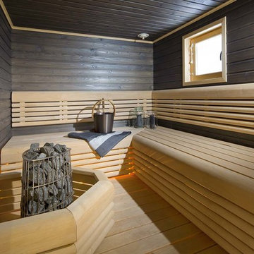 Скандинавский Ванная комната