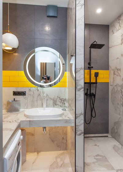 Contemporary Bathroom Современный Ванная комната