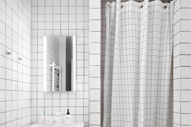 Современный Ванная комната by Схема