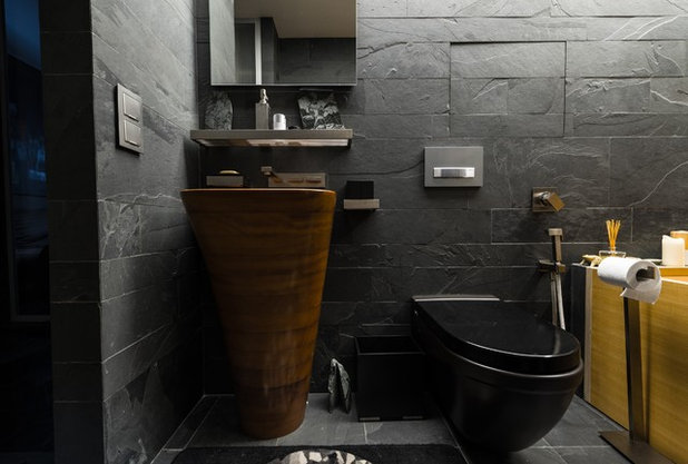 Современный Ванная комната by Интерьерная съемка | Москва и область