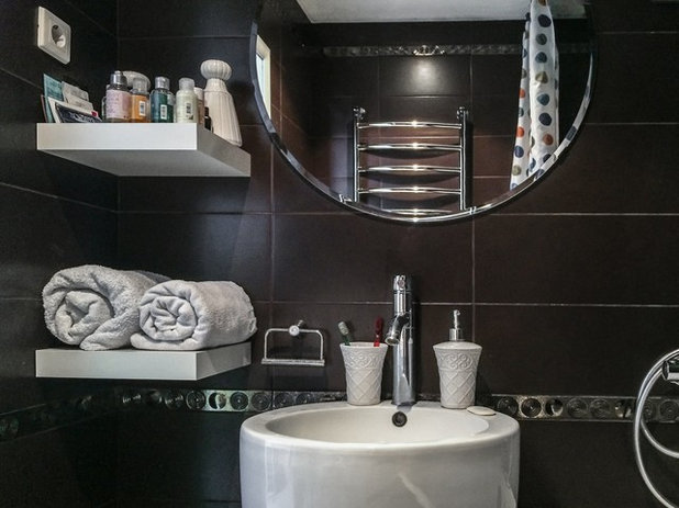 Современный Ванная комната by Студия Дизайн Квадрат