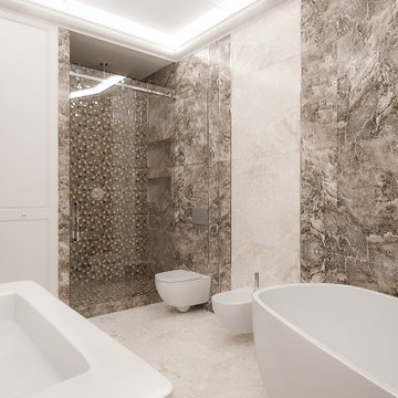 Квартира в ЖК Донской Олимп - основная ванная