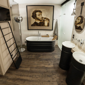 Пушкин в ванной