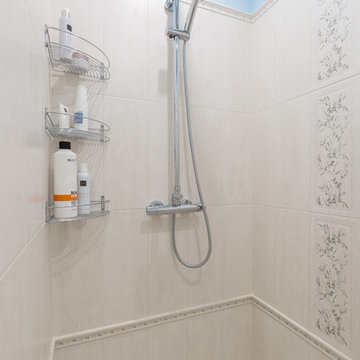 Реализованный проект ванной комнаты "Кусочек Прованса"