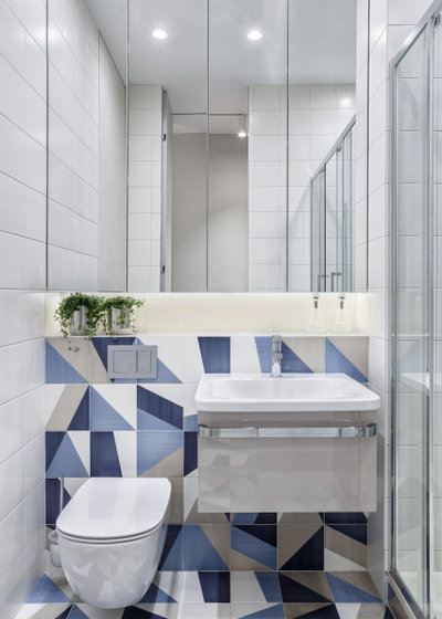 Scandinavian Bathroom by iPozdnyakov Studio